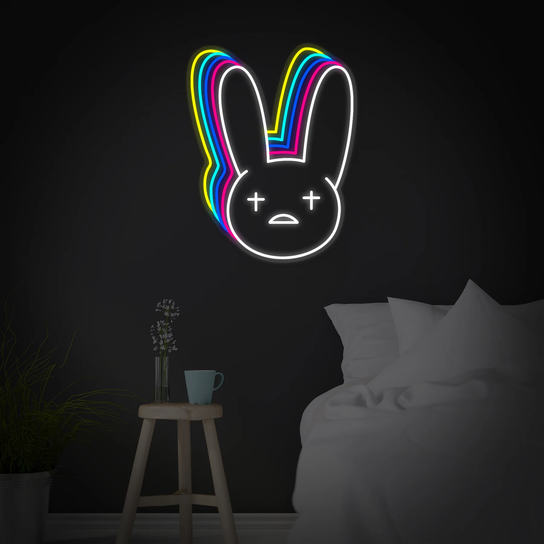 Bad-Bunny-Rapper-Neon-Sign
