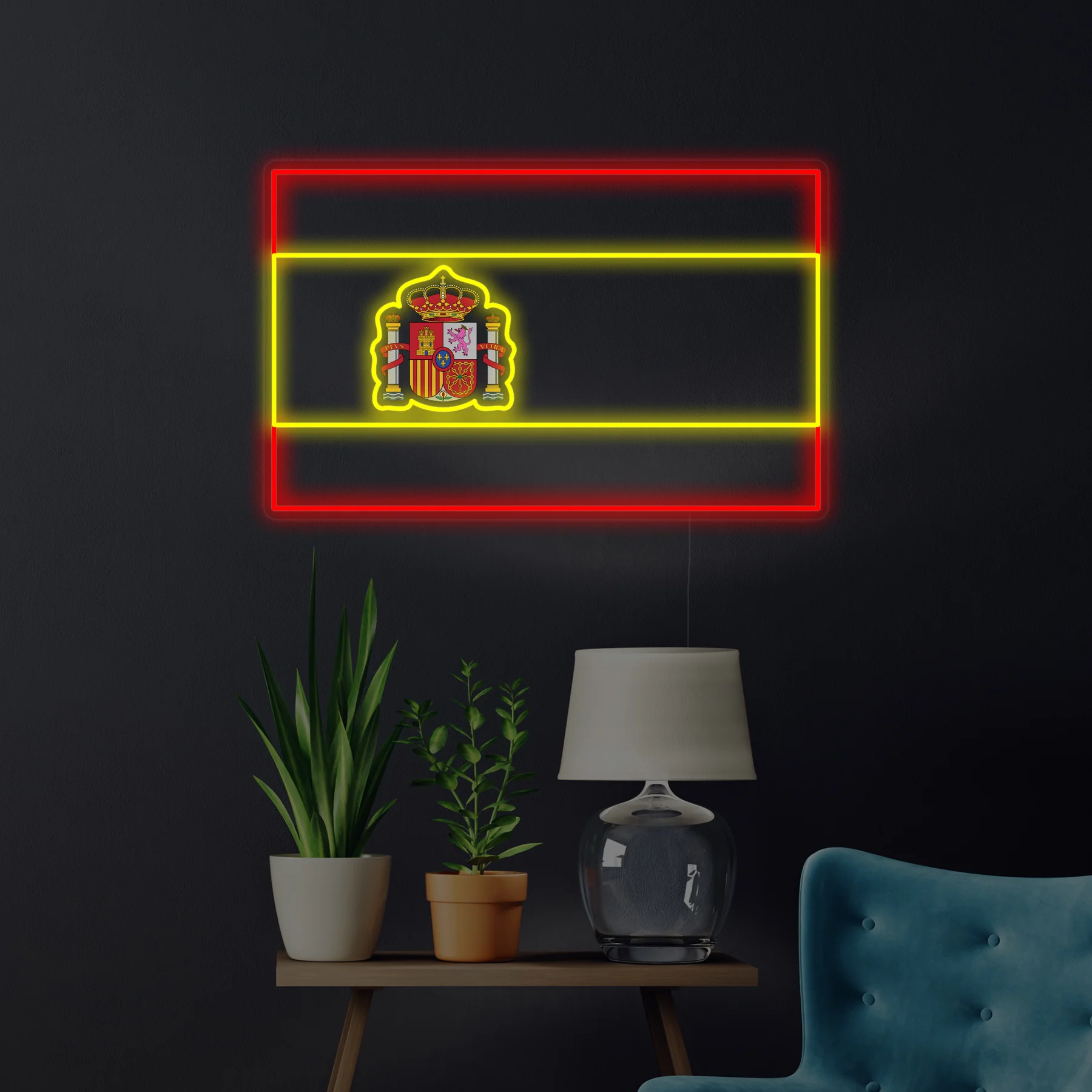 Flag-of-Spain-Neon-Sign