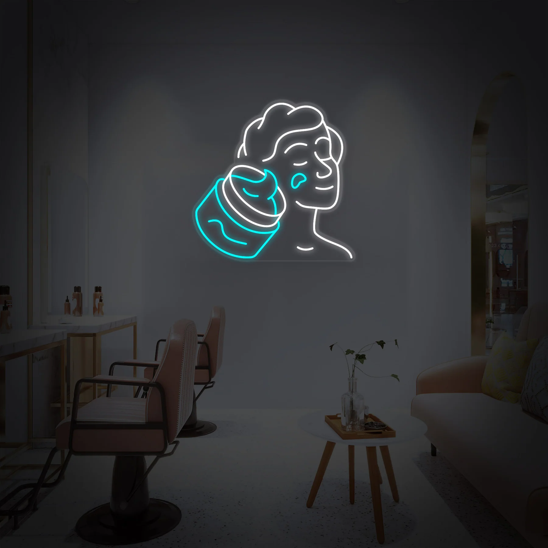 Hygiene-Skin-Care-Neon-Sign