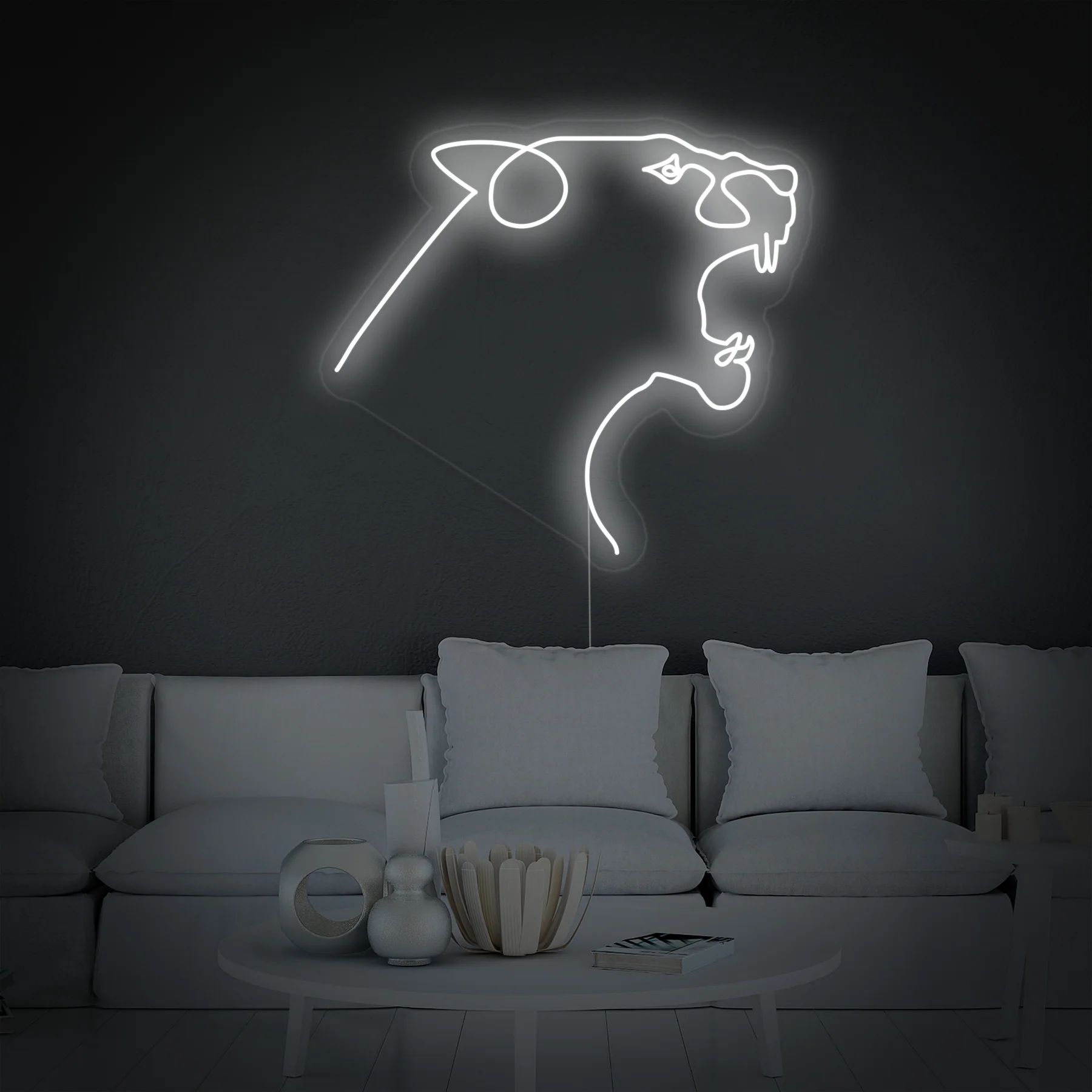 Head-of-Tiger-Neon-Sign