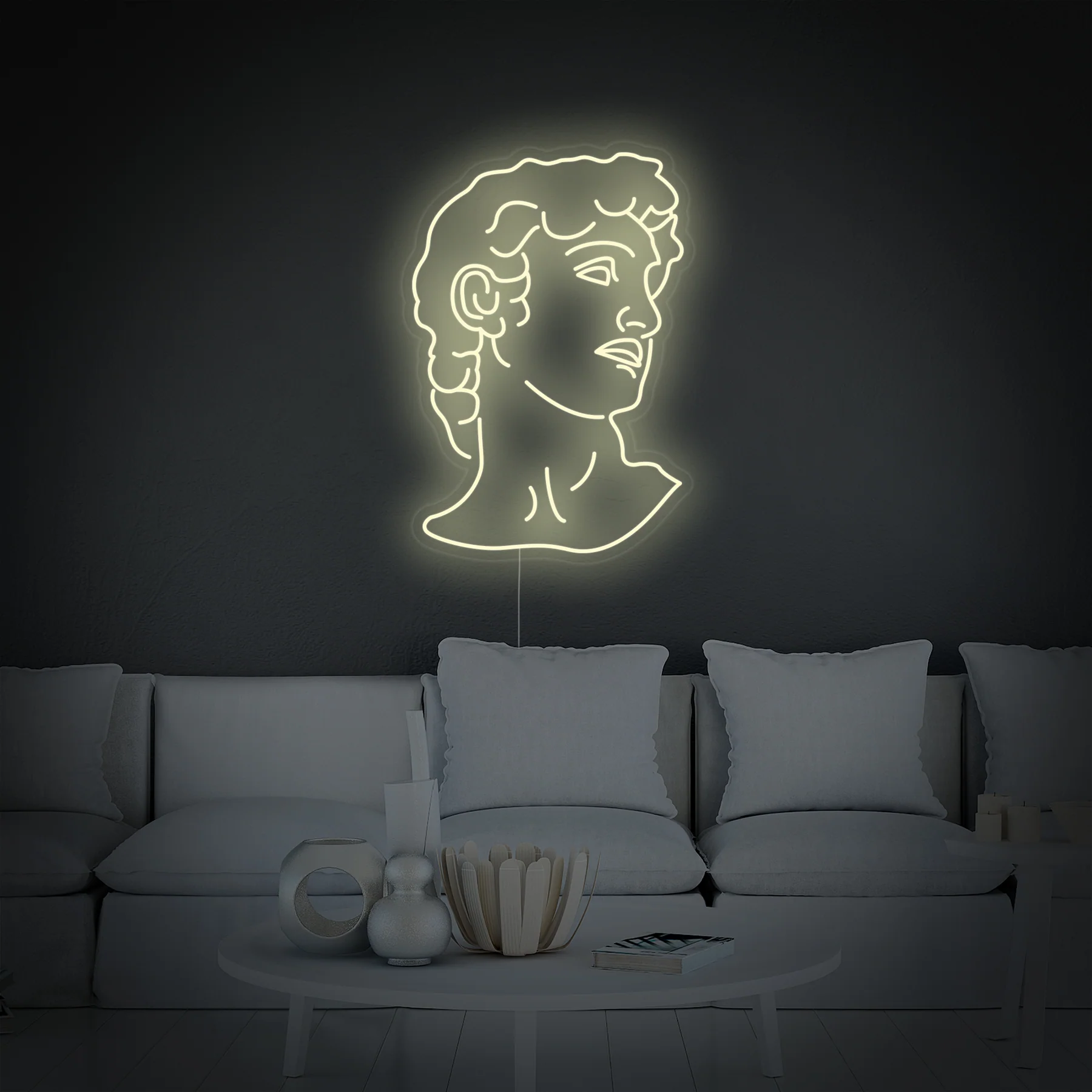 Michelangelo-David-Neon-Sign