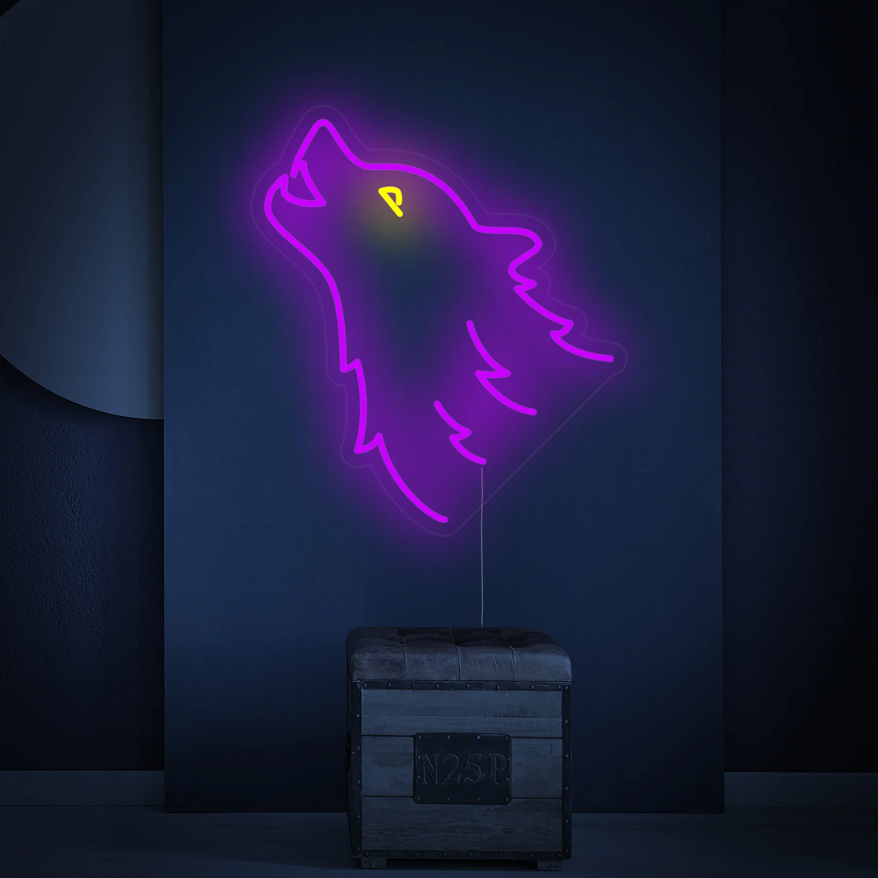 Wolf-Head-Neon-Sign