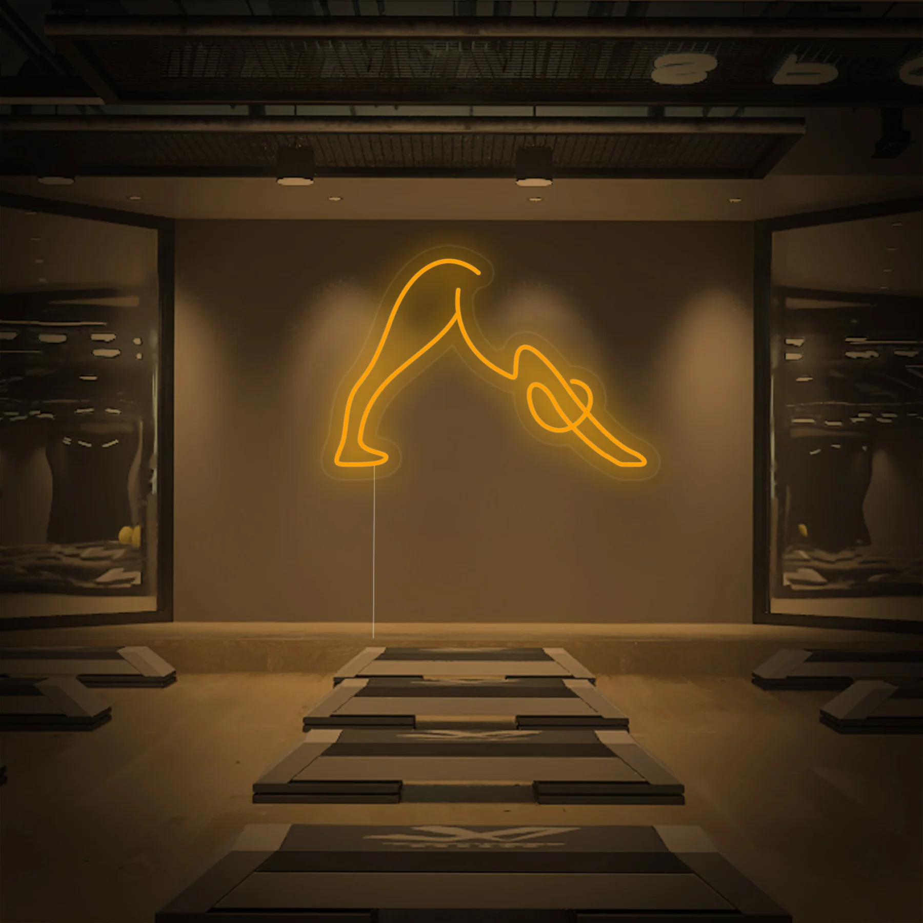 Yoga-Pose-Neon-Sign