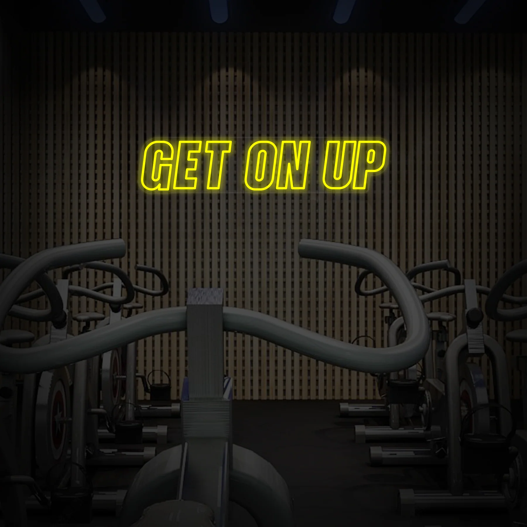 Get On Up Fitness Gym Neon Sign Get On Up Fitness Gym Neon Sign