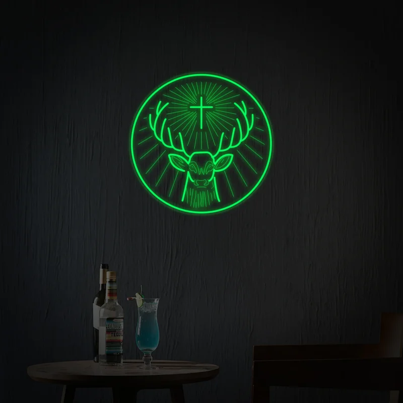 Jagermeister German Digestif Neon Sign