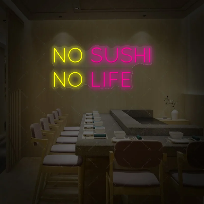 No Sushi No Life Japanese Food Neon Sign 1XMNK2406033 a9c0e92a 7175 4990 9130 52fe1605e51b