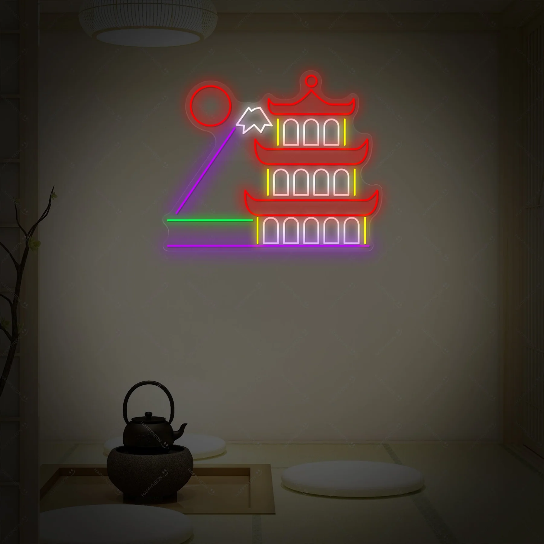 Traditional Japanese Building Mountain And Sun Neon Sign 1XMNK2406025 674b345e a4f4 4930 ba19 45849b8b311d Traditional Japanese Building Mountain And Sun Neon Sign 1XMNK2406025 674b345e a4f4 4930 ba19 45849b8b311d