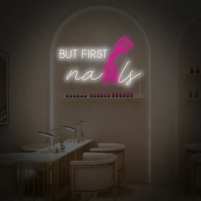 but first nails neon sign 1xmnk2407401 0ff0730e 8c09 4331 83e7 7d01d7194d5f