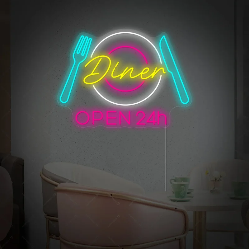 dinner open 24h neon sign 1XMNK2407330 9963e38a 3345 4819 9c3d cd99c67f1d96