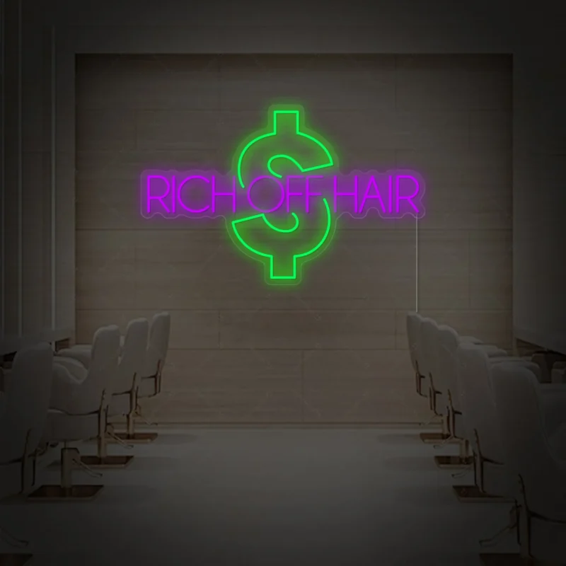 rich off hair neon sign 1xmnk2407404 dfe943c2 3532 4a65 82b1 5bbddcd788d1